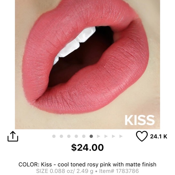 Nudestix Intense Matte Lip + Cheek Pencil Kiss - Picture 7 of 8